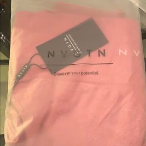XL NVGTN pastel pink curve leggings